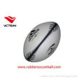 Soft TPVC leather American Rugby Ball , nylon wounded rubbe